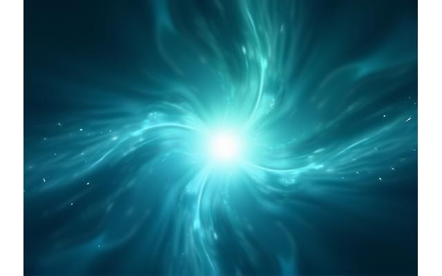 Symbolic image of a brain with calming blue waves or patterns, representing anxiety reduction through mindfulness.